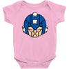 mecha mega rocks Baby Onesie