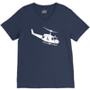 design uh 1h helicopter hubschrauber us army irak krieg war vietnam V-Neck Tee