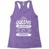 Queens Are Born In February Racerback Tank