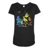 friendly beasts Maternity Scoop Neck T-shirt