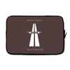 road autobahn Laptop sleeve