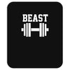 new beast dumbbell muscle Mousepad