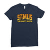 samus the bounty hunter Ladies Fitted T-Shirt