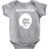 socrates brazil 70s football world cup legend retro Baby Onesie