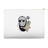 hockey mask halloween Accessory Pouches
