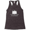 i only get blown on birthdays Racerback Tank