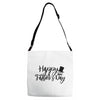 happy father's day Adjustable Strap Totes