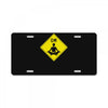 om sign License Plate