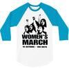 Women's March Protest 3/4 Sleeve Shirt
