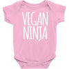 vegan ninja Baby Onesie