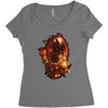 the fastest space ship Women's Triblend Scoop T-shirt