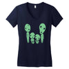 kodama family ghibli Women's V-Neck T-Shirt