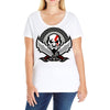 kratos 4 Ladies Curvy T-Shirt
