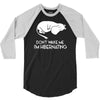 retro hippo cartoon anime classic 3/4 Sleeve Shirt