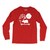 never give up on dreams ladies fitted Long Sleeve Shirts