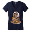 cat&rsquo;s menagerie Women's V-Neck T-Shirt
