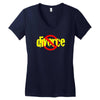 divorce Women's V-Neck T-Shirt