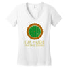 i'm huge (in the shire) Women's V-Neck T-Shirt