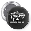 world class master baiter Pin-back button