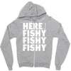 here fishy fishy fishy Zipper Hoodie