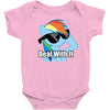 deal with it Baby Bodysuit