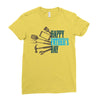 happy father&rsquo;s day Ladies Fitted T-Shirt
