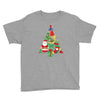 christmas tree made of bells stocking santa Youth Tee