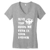 May The Odds Be Ever In Your Favour Women's V-Neck T-Shirt