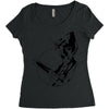 eva 01 Women's Triblend Scoop T-shirt