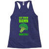 Eat Your Damn Broccoli Racerback Tank