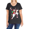 santa Ladies Curvy T-Shirt