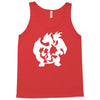 charmander charmeleon charizard pokemon graphic Tank Top