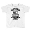 Super Cool Mimi Of A Freaking Awesome Grandson Toddler T-shirt