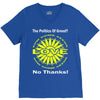 political the 80's 60's hippy anti capitalism V-Neck Tee