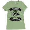 Premium Vintage 1954 Ladies Fitted T-Shirt