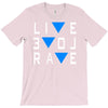 live love rave edm music house electro T-Shirt