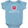 berreta gun 2nd amandement Baby Onesie