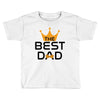 The Best Dad Toddler T-shirt