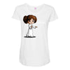 i love you Maternity Scoop Neck T-shirt