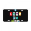 I Love my Dad License Plate