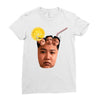 Kim Jong Un Ice T Ladies Fitted T-Shirt