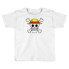 one piece skull Toddler T-shirt