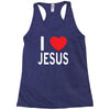 i love jesus Racerback Tank