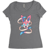 dragon eater Women's Triblend Scoop T-shirt