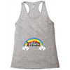 You're Looking At A Rainbow Racerback Tank