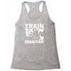silver edition train insaiyan dragonball z insane bodybuilding goku Racerback Tank