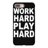 work out play hard funny iPhone 8 Plus