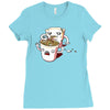 zombie ramen Ladies Fitted T-Shirt