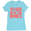 yoga with the omies Ladies Fitted T-Shirt