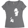 steven seagal   high quality Women's Triblend Scoop T-shirt